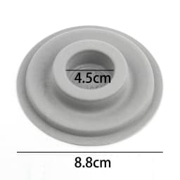1PCS Round Bracelet Flocked Bead Board 13-20cm Jewelry Making Gray Measuring Tool for DIY Bracelet Accessories Finding Organizer