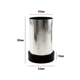 Premium Casting Steel Flask with Rubber Base for Plaster Mold Making Durable Professional Jewelry Tools