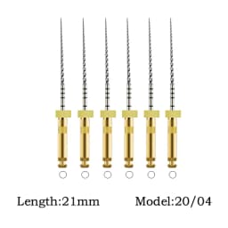 Dental File Root Canal Taper Endodontic File Gold Heat Activated Rotary File Flexible Dentist Materials SOCO COXO