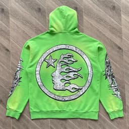 HS Cotton Hoodie With Zipper Wash