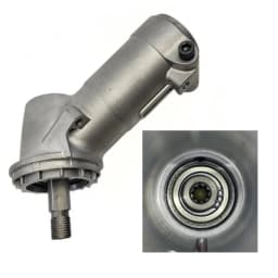 Compatible gear head for FS 510 FS 510C FS 560 FS 560C brushcutter models 38mm diameter 9 teeth shaft tube 37mm thread 15mm