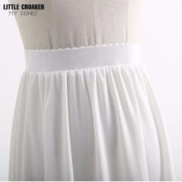 Chinese Style High Waisted Lining Petticoat Long Pleated Skirt Maxi Bottom Ladies White Black Lace Skirt for Hanfu