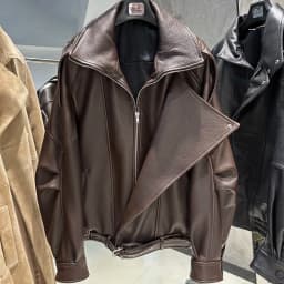 YOLOAgain Women's Real Leather Jacket 2025 Autumn Oversized Vintage Sheepskin Coat Female