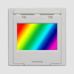 Ultra Precision Transmission Diffraction Grating with Frame 50/100/300/600 Line 50x50mm Fitting for Spectrograph 4 Sizes