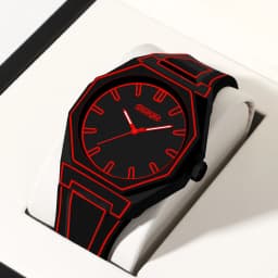 Preppy Style Quartz Wrist Watch - Round Dial, Electronic Drive, Silicone Strap, Unisex, Holiday Gifts(Gift box does not include)