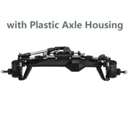 H10 Portal or Straight Axle Plastic +Brass or Aluminum Alloy Front Rear Complete Axles for Vanquish 1/10 RC Crawler Car Upgrade