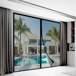 Magnetic Door Screen Custom Size Mosquito Net Curtain Fly Insect Automatic Closing Invisible Mesh for Kitchen Indoor Living Room