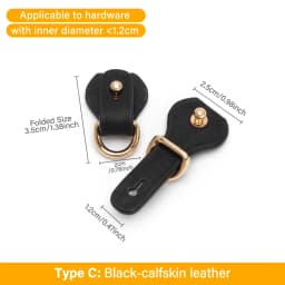 CRAZYSMITH Bag Strap Transformation for LV Diane Bag Punch-Free Hardware Protection Leather Anti-wear Buckle Bag Accessories