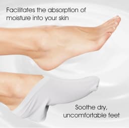 2 Pairs Moisturizing Gloves&Socks for Overnight Bedtime Heal Eczema Sleeping Lotion Hand Spa Treatment,Repair Cracked Dry Skin