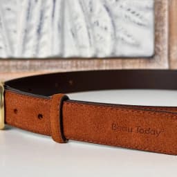 BEAUTODAU Belt Women Split Leather Trend Elliptical Pin Buckle Accessories All-Match Jeans Waistband Ladies Handmade 91119