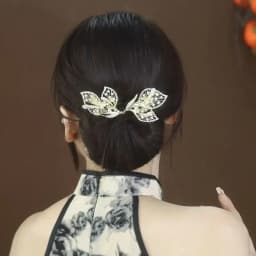Elegant Peacock Shape Hair Bun Maker Twist Headwear Roll Hair Tool Hair Twister Easy Fast Snap Hairstyle Twist Women
