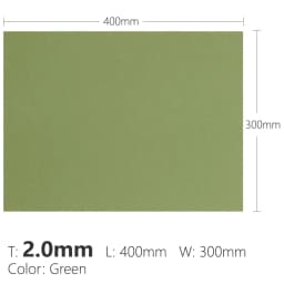 2.0MM Thick Black Khaki Army Green Kydex Great for DIY Sheath Holster Thermoplastic Forming Sheet