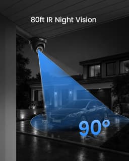 ZOSI 1080p Security Camera 80ft Night Vision AHD / TVI / CVI/CVBS Waterproof for Outdoor Video Surveillance Camera