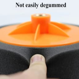 6-Inch Car Polishing Sponge Pad with M14 Thread - Durable Plastic for Buffer Polisher Polishing