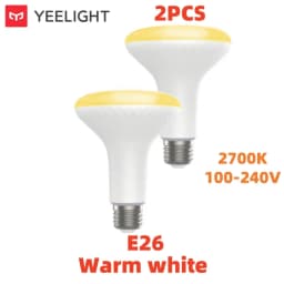 Yeelight Smart LED Bulb W3 E26 Color/White Ambient Light Wifi Voice Control 1700K~6500K For Mi Home Alexa Google SmartThings