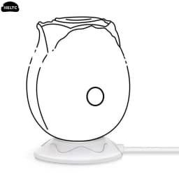 Replacement For Rose Toy Charger Standing Magnetic Adapter Fast Charging USB Cable Base Dock Station For Rose Massager