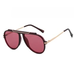 Luxury Brand Retro Oversized Big Frame Women Sunglasses Gradient Tea Color Oval Pilot Shades UV400 Cool Men Vacation Sun Glasses