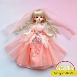 Cute GG Series Pretty Personalized Clothes for 30 cm 1/6 Bjd Byte Doll DIY Dress Up Clothing Skirt Casual Suit Socks Accessories