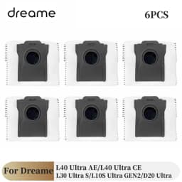 For Dreame L40 Ultra AE Vacuum Cleaner: L10S Ultra Gen2 Mops, Filters, Dust Bags, and Side Brushes