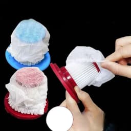 100PCS Disposable Vacuum Cleaner Filter Protective Cover Non-woven Fabric Dust Collection Filter Cover For Vacuum Cleanner