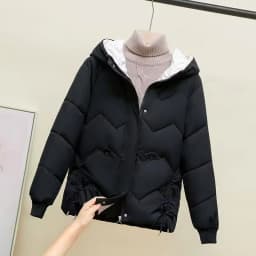 Down Padded Jacket Female 2022 New Women's Short Cotton Coat Women's Korean Version of the Warm Jacket Loose Cotton Jacket Tide