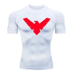 Men's Compression Shirt Short Long Sleeve Quick Dry _ All Season Workout Top for Gym Running Fitness UV Protection