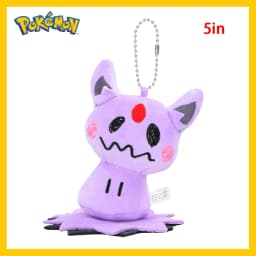 Mimikyu Eevee Plush Keychain Pocket Monster Cos Eeveelution Snorlax Doll Anime Pendant For Fan Collectible Sylveon Present Decor