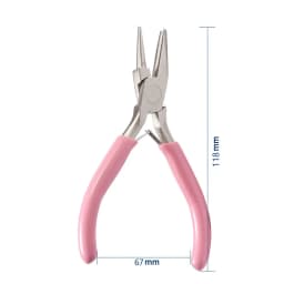 Rolling Needle Pliers Curved Needle Small DIY 5-inch Mini Pliers Winding Pliers Jewelry and Jewelry Pliers Are Made