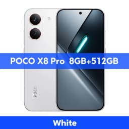 POCO X8 Pro Smartphone Global Version Dimensity 8500-Ultra NFC 6.59'' 1.5K Display 100W HypeCharge 6500mAh 50MP Camera 5G NFC