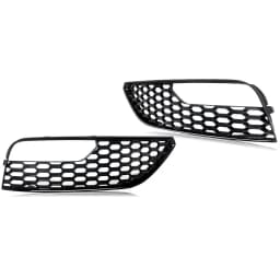2X Honeycomb Mesh Hex For Audi A3 Standard 2013-2016 Racing Style Front Bumper Fog Light Grille 8V3807681 8V3807682 Accessories
