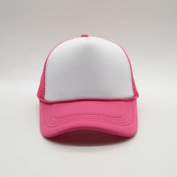 New Trucker Caps Men Women Plain Blank Foam Mesh Baseball Cap With Rope Summer Breathable Outdoor Sport Sun Visor Hats