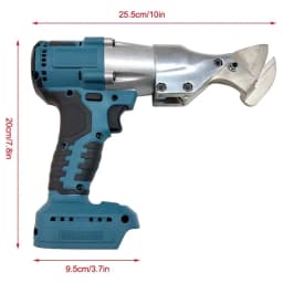 2000W Electric Iron Sheet Shears Brushless Cordless Scissor Multifunction Cutting Power Tool for Makita 18V Battery Pin