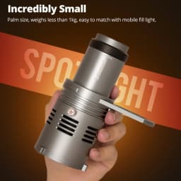 Ambitful AL20 Focalize Conical Snoot Optical Condenser Art Special Shaped Beam with for Mini Bowens Godox Yongnuo Zhiyun Mount