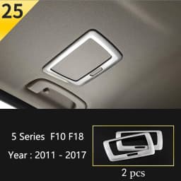 Car Styling Console Multimedia AC CD Panel Decoration Frame Cover Trim Strip Sticker For BMW 5 Series F10 F11 F18 Accessories
