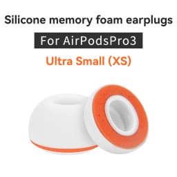 Memory Foam Replacement Eartips for Apple AirPods Pro 3 Soft Sponge Earpads Cap Ear Tips Accessories XXS/XS/S/M/L