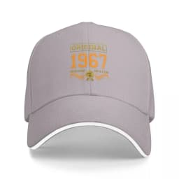55 years old 55th Birthday Anniversary Best Limited 1967 Baseball Cap Hat Man Luxury New In Hat fishing hat Caps Women Men's