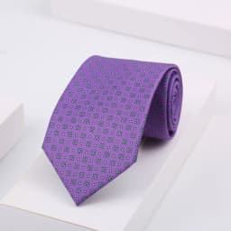 Classic Men's Imitation Silk Ties Soft Novel Plaid Polka Dot 8CM Neckties For Man Business Wedding Party Accessories Gifts