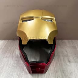 Hot Iron Man Helmet Cosplay 1:1 Light Led Wearable Mask Gloves Glowing Eyes Adult Child PVC Action Figure Toys Christmas Present