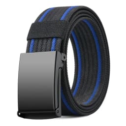 Men Female Belts Military Nylon Adjustable Belt Men Outdoor Travel Tactical Waist Belt with Plastic Buckle for Pants