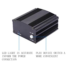 48V Phantom Power Adapter XLR Cable For Condenser Microphone Studio Recording Phantom Power For BM 800 Condenser Mic
