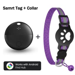 Smart Location Tag Works with Google Find Hub Android Bluetooth Anti-Lost Tracker With Cat Collar Item Finder Wallet Pets Bags