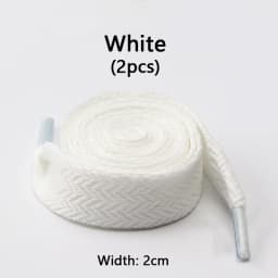 New Flat Shoelaces for Sneakers AF1 Shoe Laces Width 1.5cm/2cm/3cm Shoelace Luxury Brand Laces Shoes 120/140/160cm Strings