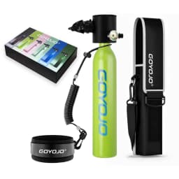 GOYOJO Mini Scuba Diving Tank 5-10 Minutes Dive Bottle 0.5L Oxygen Scuba Dive Cylinder for Scuba Diving Snorkeling