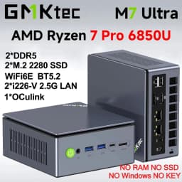 GMKtec MINI PC M5 Plus M6 Ultra M7 Ultra M8 K7 K8 PLUS K10 K11 K12 Office Desktop Gamer Computer NO RAM NO SSD NO OS NO KEY