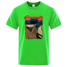 Summer Men High Quality T-shirt Cotton Blend Short Sleeve Print Casual Loose Men T Shirt O-neck Male T-shirt Male Tees for Men