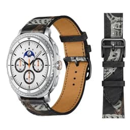 Band for Samsung Galaxy Watch 8/8 Classic/Ultra 2025 47mm 44mm 40mm 46mm Leather Wrist Belt Correa Bracelet Galaxy watch 8 Strap