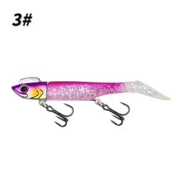 Soft Lure Vibration Jig Head Hooks 30g37g43g Artificial Bait for Perch Pike Bass Fishing Lure Sea Silicon Bait for Fishing