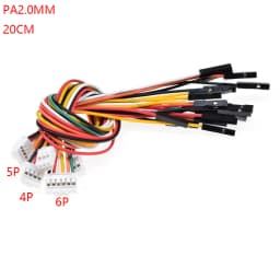 5PCS 1.0 1.25 1.5 2.0 2.54 SH/JST/ZH/PH/XH 1.0MM 1.25MM 2.0MM 2.54MM Female Plug Connector To Dupont Line/Wire 1P Cable 2/3/4Pin
