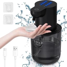 420ML Light Display 4-Gears Adjustable Control Infrared Induction Automatic Sensor Soap Dispenser Electric Hand Sanitizer Bottle