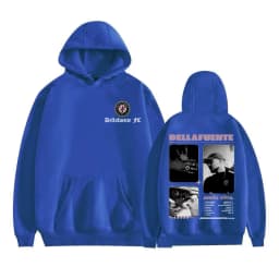 Rapper Dellafuente Album Tour 2025 Graphic Pullover Men Clothing Fashion Hip Hop Music Sweatshirt High Quality Oversized Hoodies